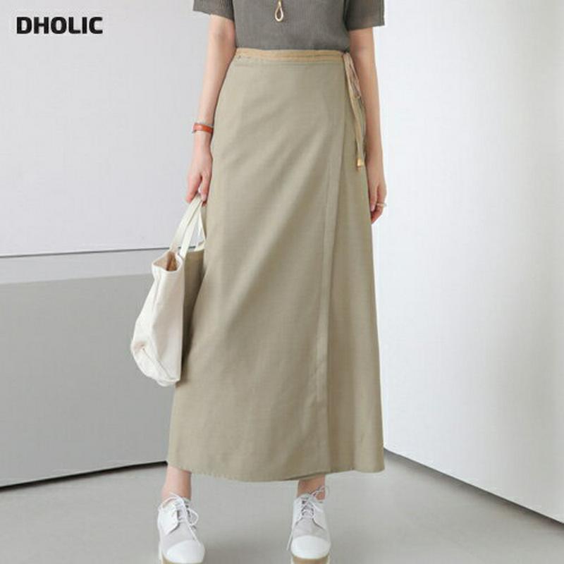 【新作10%OFF】ストラップラップスカート・全2色・t63048 レディース【sk】【韓国 ファッション ボトムス ロング ロ