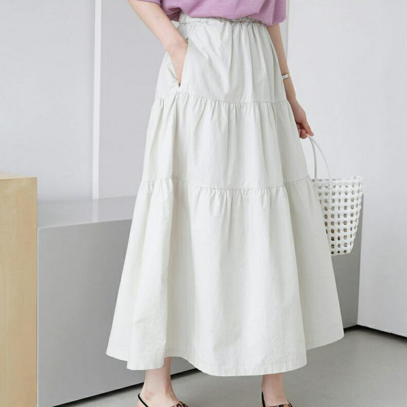 【新作10%OFF】ティアードスカート・全3色・t63050 レディース【sk】【韓国 ファッション ボトムス スカート ロング