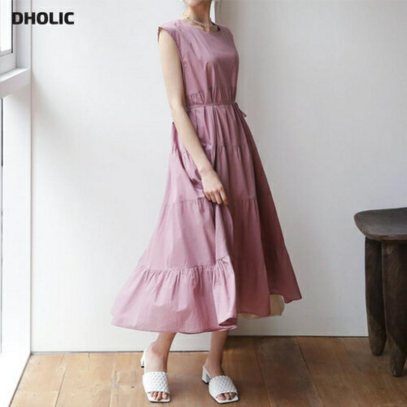 【新作10%OFF】ストラップ付ティアードワンピース・全4色・b56077 レディース【ops】【韓国 ファッション ワンピース