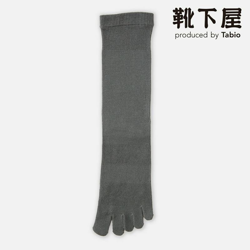 【あす楽】【公式 Tabio MEN】 メンズ ゴムゆる デオセル 五本指 クルー丈 ソックス / 靴下屋 靴下 タビオメン タビオ Tabio くつ下 消臭 靴下 タビオメン 消臭 デオドラント 履き口ゆったり メンズ 五本指ソックス 五本指靴下 5本指ソックス 5本指靴下 黒 日本製