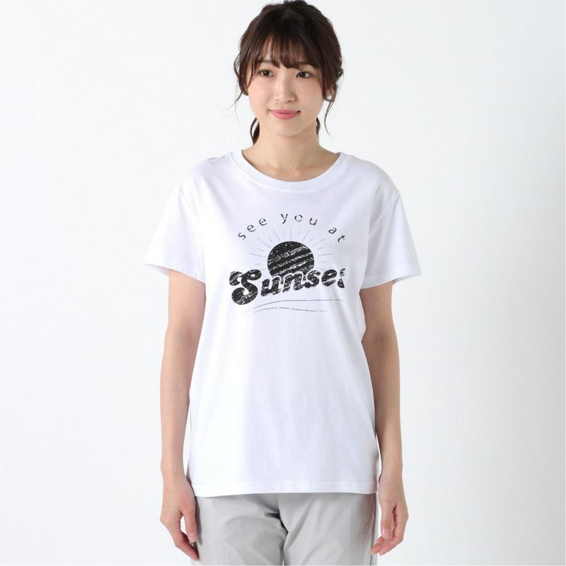 プリントＴシャツ（ロキシー/ROXY）