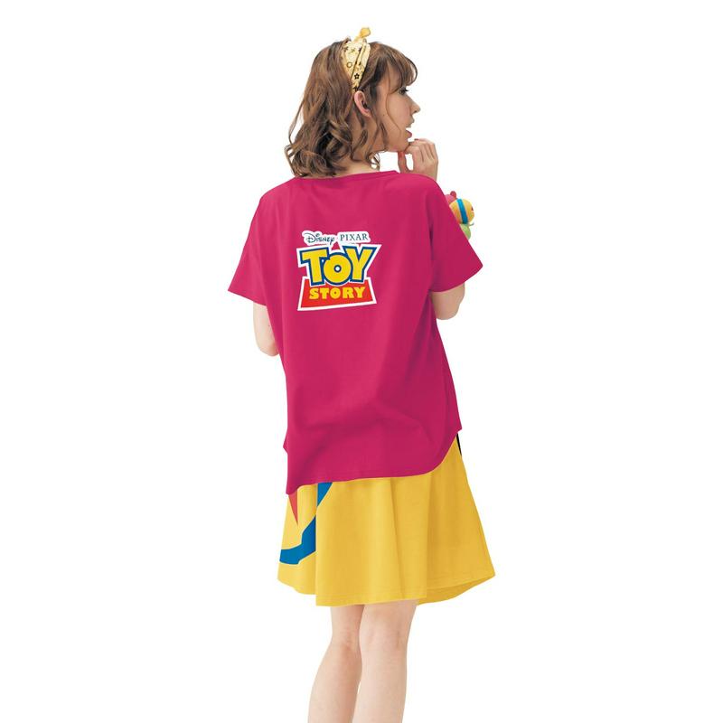 新柄追加！【かおかお】ビッグシルエットＴシャツ（選べるキャラクター）（ディズニー）