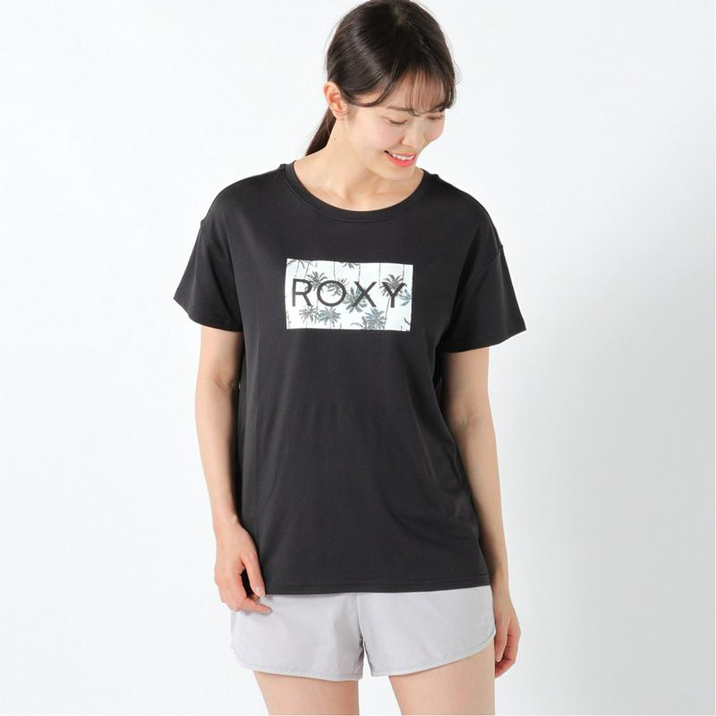 【水陸両用】ＵＶケアボックスロゴＴシャツ（ロキシー/ROXY）