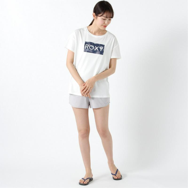 【水陸両用】ＵＶケアボックスロゴＴシャツ（ロキシー/ROXY）