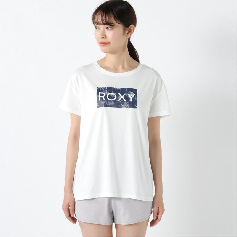 【水陸両用】ＵＶケアボックスロゴＴシャツ（ロキシー/ROXY）