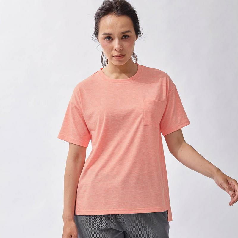 綿ライクポケット付オーバーサイズＴシャツ（ビースピックス/bspix）