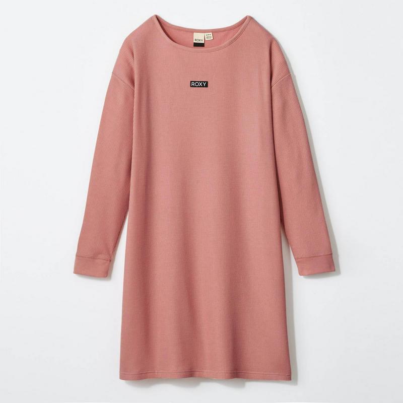 ワッフル素材チュニックＴシャツ（ロキシー/ROXY）