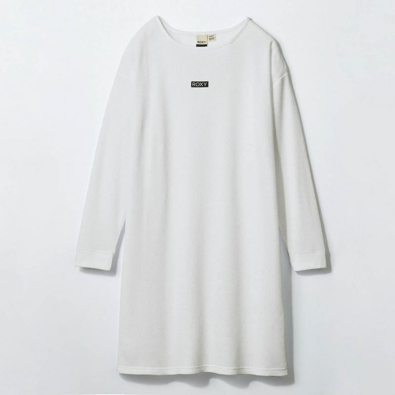 ワッフル素材チュニックＴシャツ（ロキシー/ROXY）
