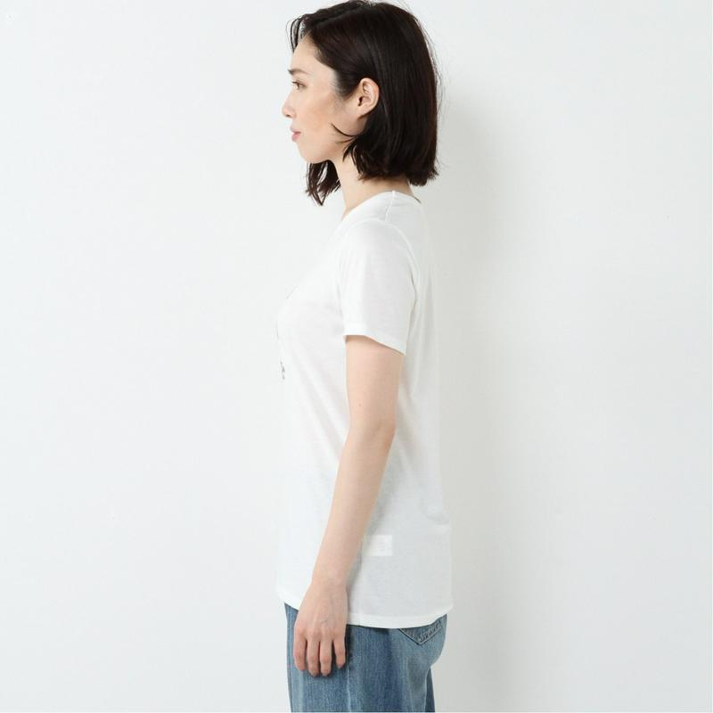 【ＮＯ　ＪＥＡＮ】刺繍プリントＴシャツ（ノージーン/NO JEAN）