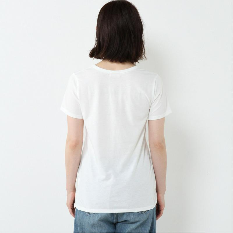 【ＮＯ　ＪＥＡＮ】刺繍プリントＴシャツ（ノージーン/NO JEAN）