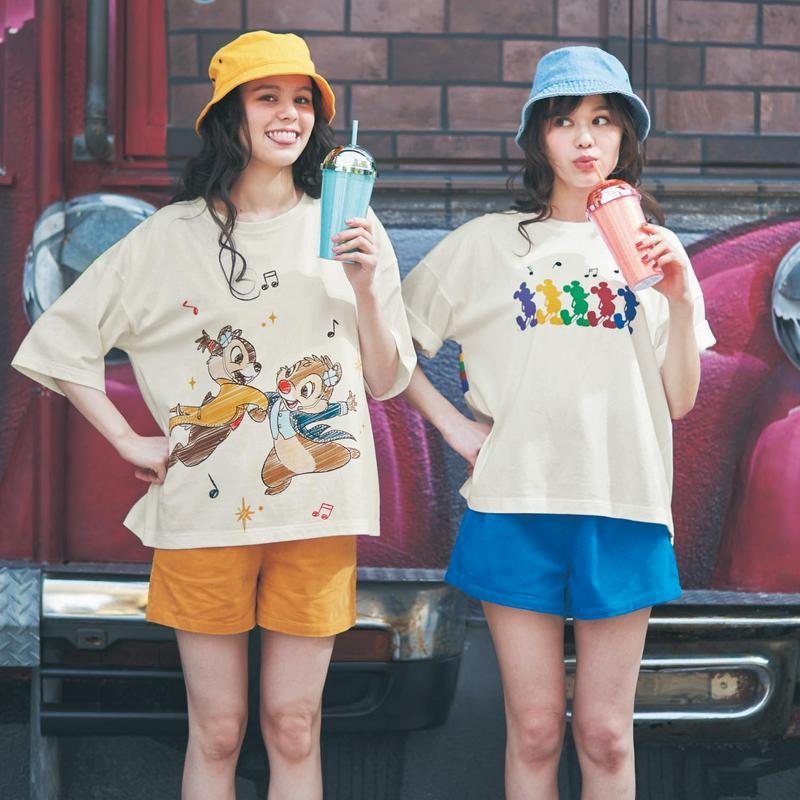 【おうちディズニー化計画】ショータイムＴシャツ（選べるキャラクター）（ディズニー）