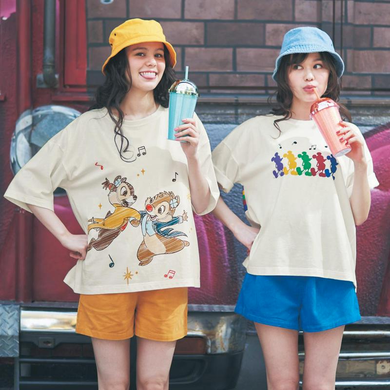【おうちディズニー化計画】ショータイムＴシャツ（選べるキャラクター）（ディズニー）