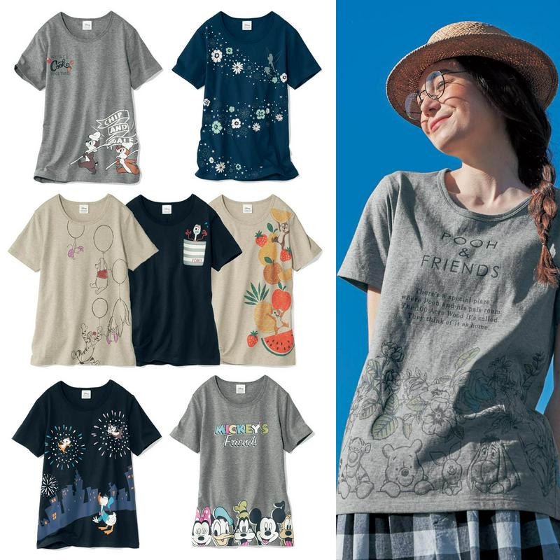 プリントＴシャツ（選べるキャラクター）（ディズニー）