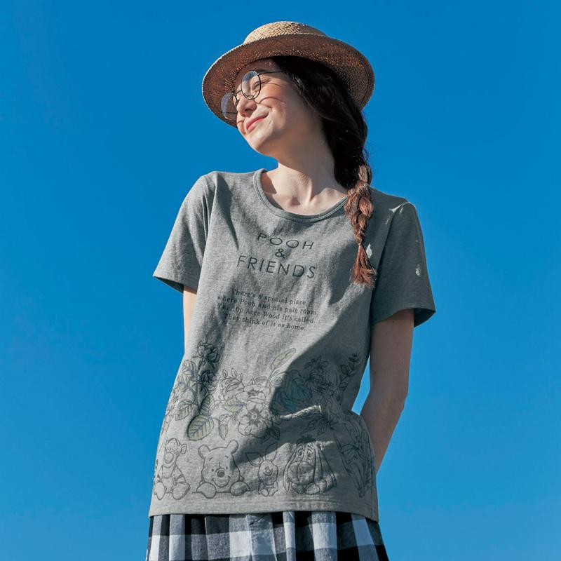 プリントＴシャツ（選べるキャラクター）（ディズニー）