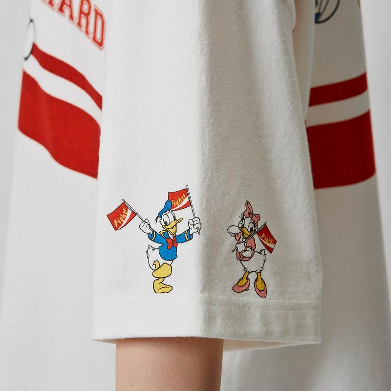 【おうちディズニー化計画】【ユニセックス】競技ブロックＴシャツ「ミッキー＆フレンズ」（ディズニー）