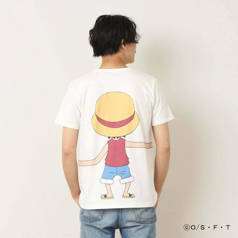【在庫限り】大人用半袖つながるＴシャツ（ユニセックス）（ONE PIECE／ワンピース）