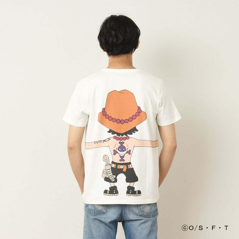 【在庫限り】大人用半袖つながるＴシャツ（ユニセックス）（ONE PIECE／ワンピース）