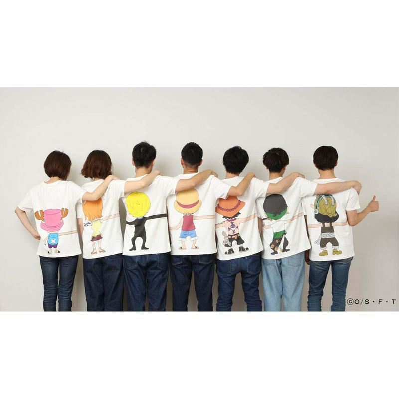 【在庫限り】大人用半袖つながるＴシャツ（ユニセックス）（ONE PIECE／ワンピース）