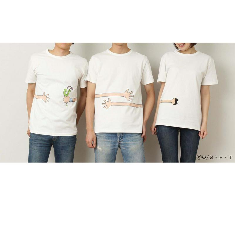【在庫限り】大人用半袖つながるＴシャツ（ユニセックス）（ONE PIECE／ワンピース）