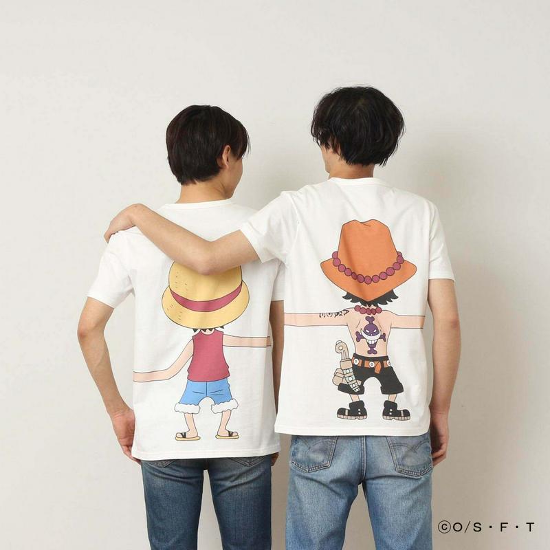 【在庫限り】大人用半袖つながるＴシャツ（ユニセックス）（ONE PIECE／ワンピース）