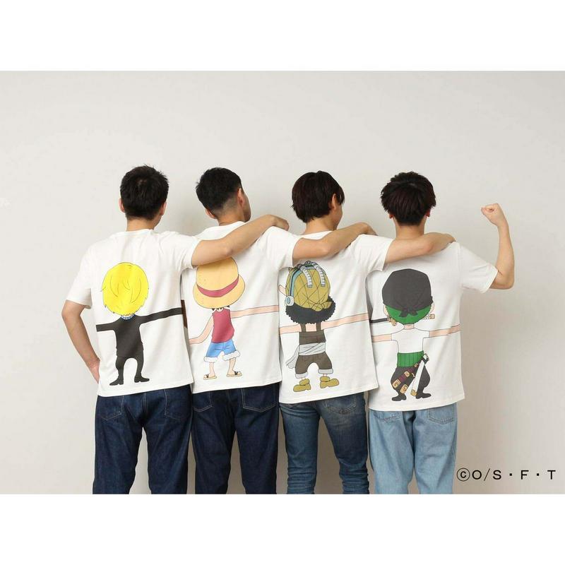 【在庫限り】大人用半袖つながるＴシャツ（ユニセックス）（ONE PIECE／ワンピース）