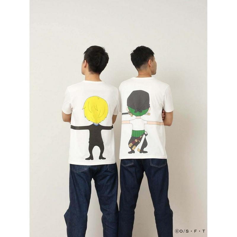 【在庫限り】大人用半袖つながるＴシャツ（ユニセックス）（ONE PIECE／ワンピース）