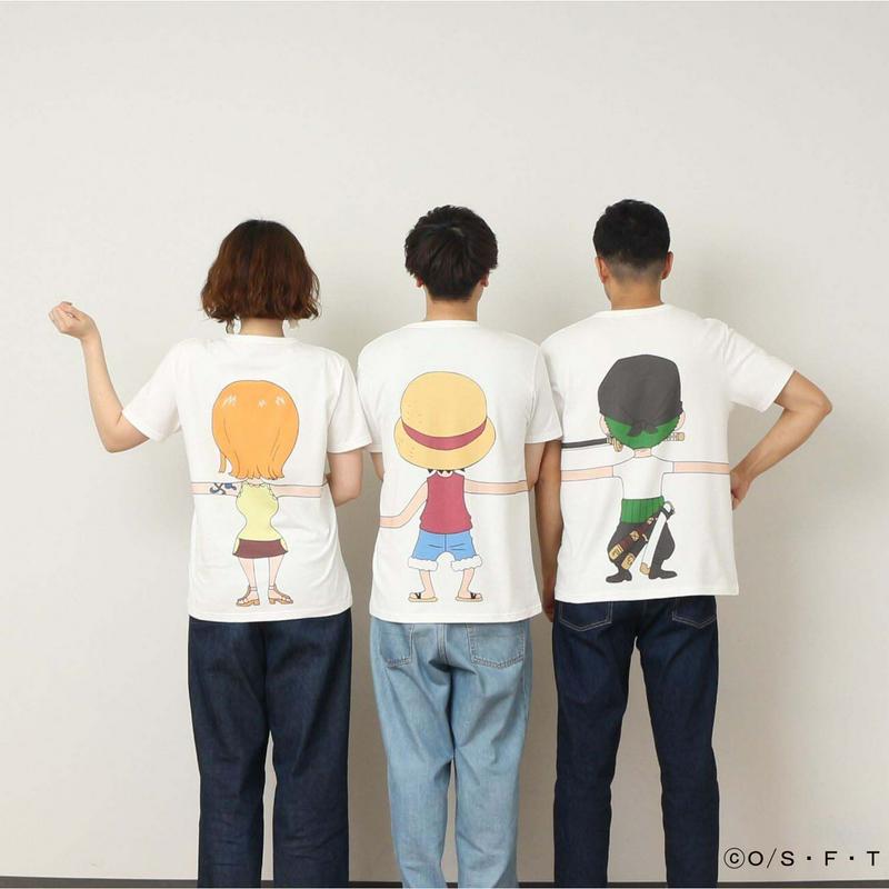 【在庫限り】大人用半袖つながるＴシャツ（ユニセックス）（ONE PIECE／ワンピース）