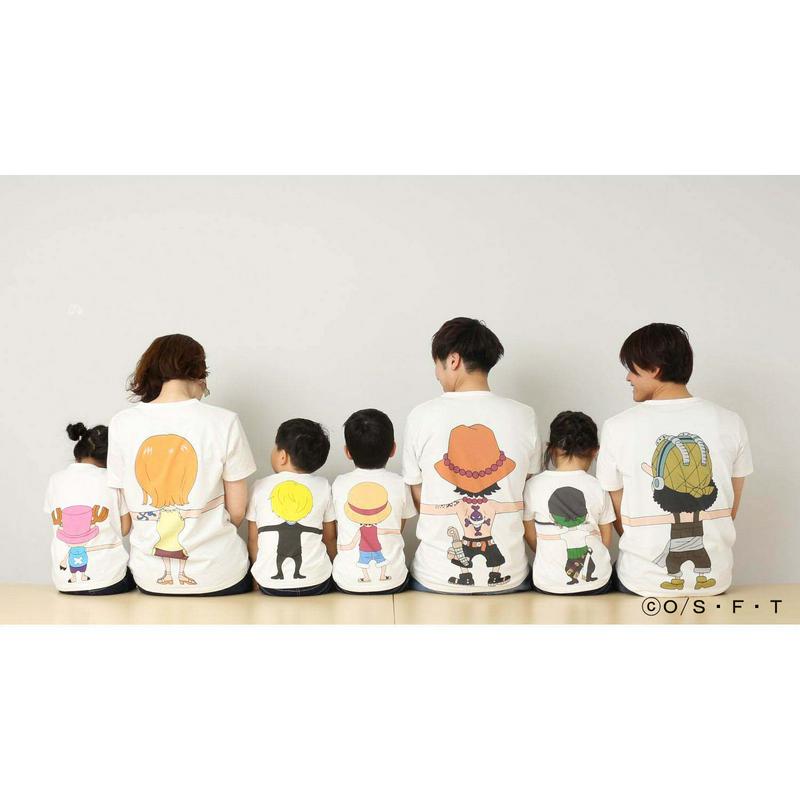 【在庫限り】大人用半袖つながるＴシャツ（ユニセックス）（ONE PIECE／ワンピース）