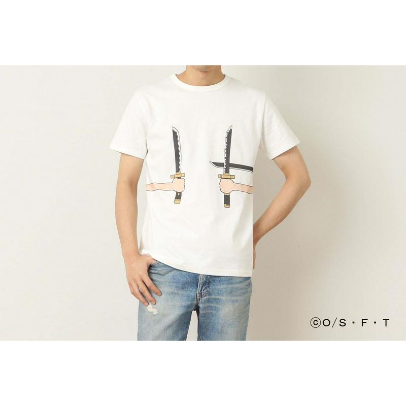 【在庫限り】大人用半袖つながるＴシャツ（ユニセックス）（ONE PIECE／ワンピース）