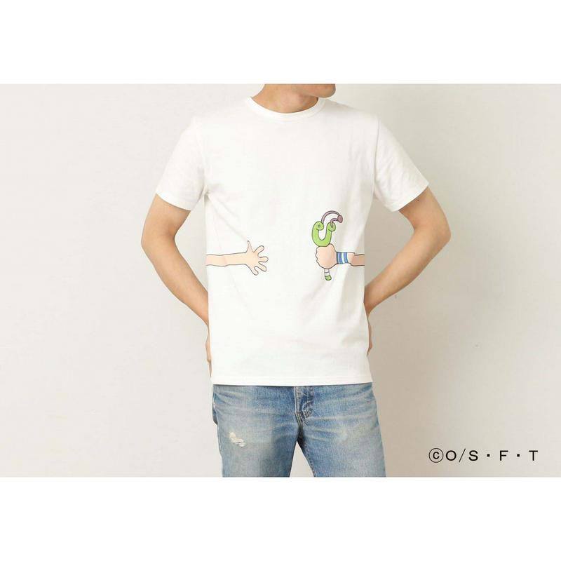 【在庫限り】大人用半袖つながるＴシャツ（ユニセックス）（ONE PIECE／ワンピース）