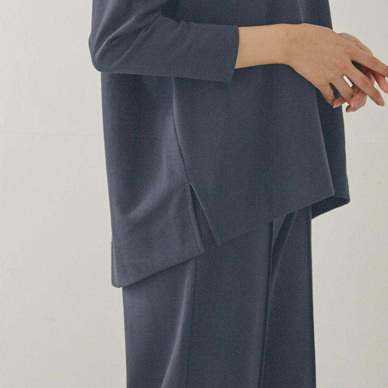 【ＳＴＹＬＥ　ＳＮＡＰコラボ】なめらかな着心地のボリュームカットソープルオーバー
