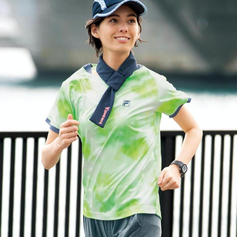１枚でおしゃれ見え！レイヤード風半袖Ｔシャツ（フィラ/FILA）