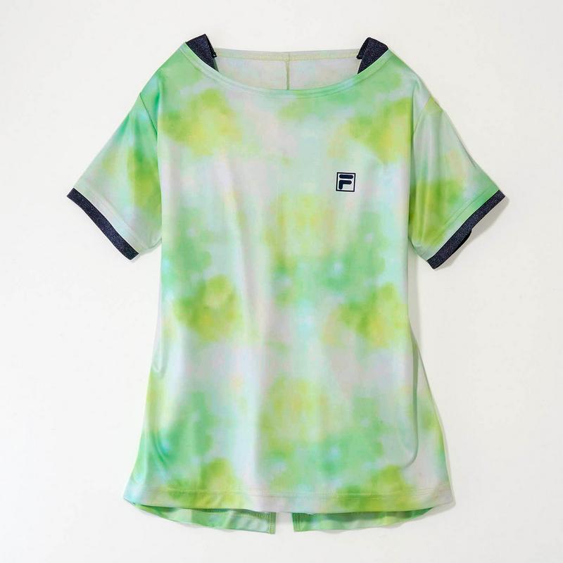 １枚でおしゃれ見え！レイヤード風半袖Ｔシャツ（フィラ/FILA）