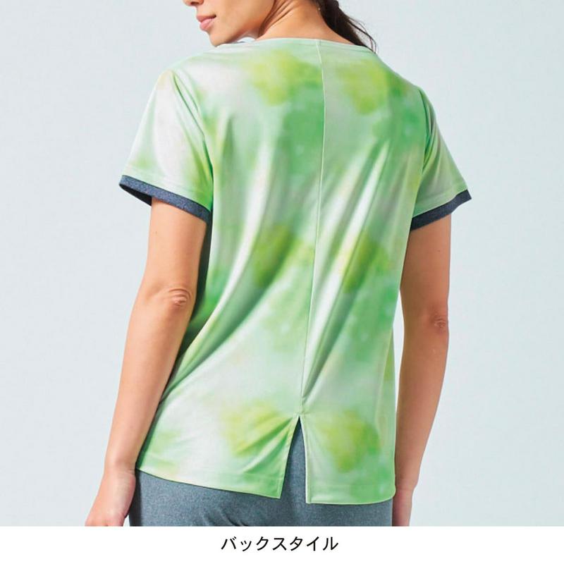１枚でおしゃれ見え！レイヤード風半袖Ｔシャツ（フィラ/FILA）