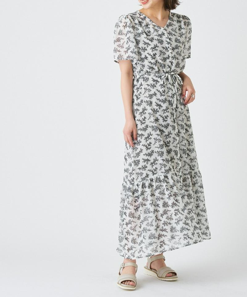 Colony 2139 コロニートゥーワンスリーナイン の 花柄ジョーゼットワンピース Parte