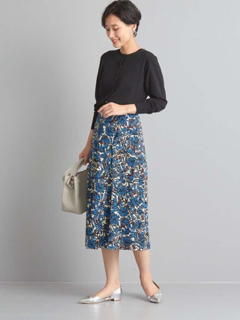 【WORK TRIP OUTFITS】★WTO BC CO アフリカンプリント フレアスカート