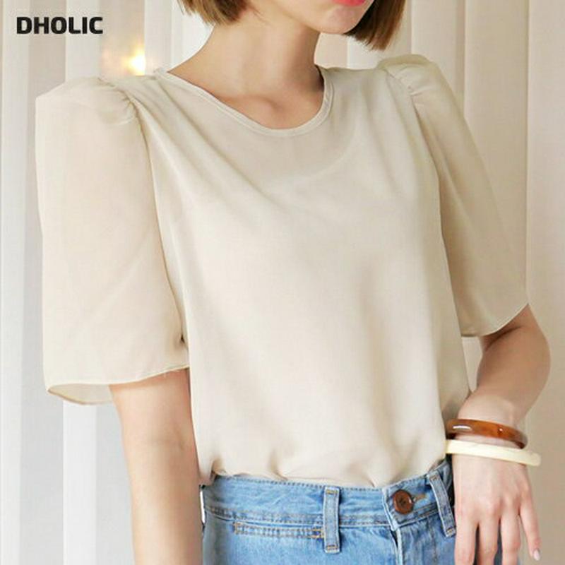 【新作10%OFF】シアーギャザーブラウス・全3色・t60373 レディース【tops】【韓国 ファッション トップス ブラウス