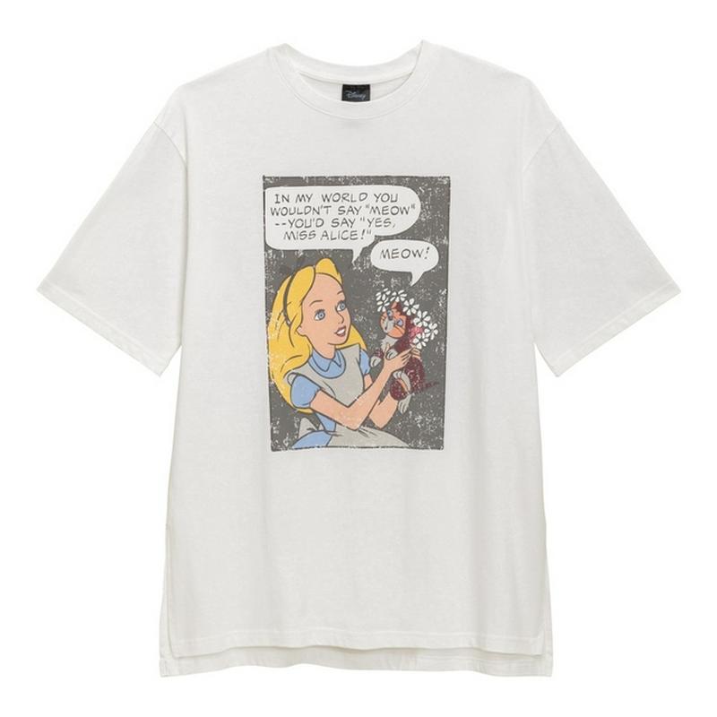 グラフィックT(5分袖)Disney SD+E