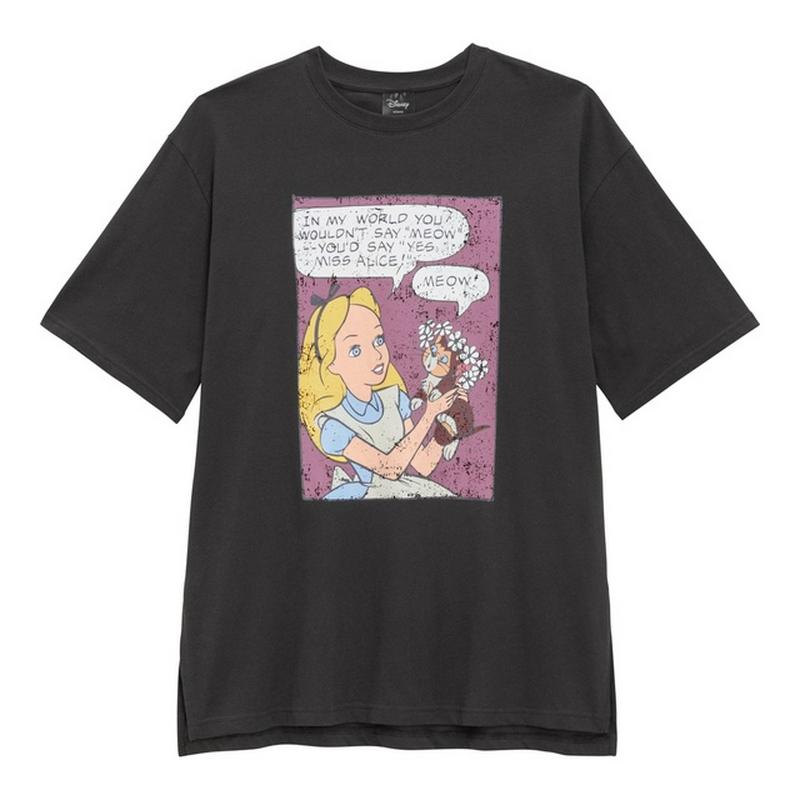 グラフィックT(5分袖)Disney SD+E