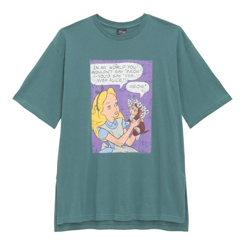 グラフィックT(5分袖)Disney SD+E