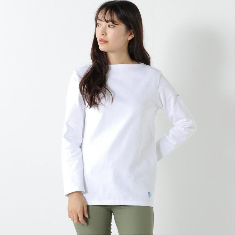 コットンロードバスクＴシャツ（オーシバル／ORCIVAL）