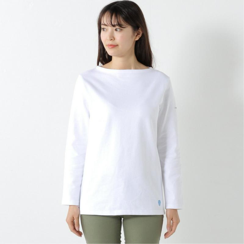 コットンロードバスクＴシャツ（オーシバル／ORCIVAL）