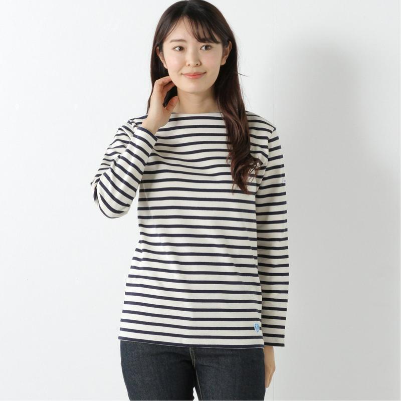 コットンロードバスクＴシャツ（オーシバル／ORCIVAL）