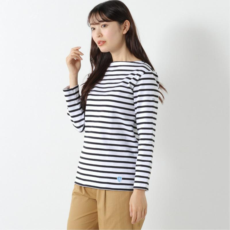 コットンロードバスクＴシャツ（オーシバル／ORCIVAL）