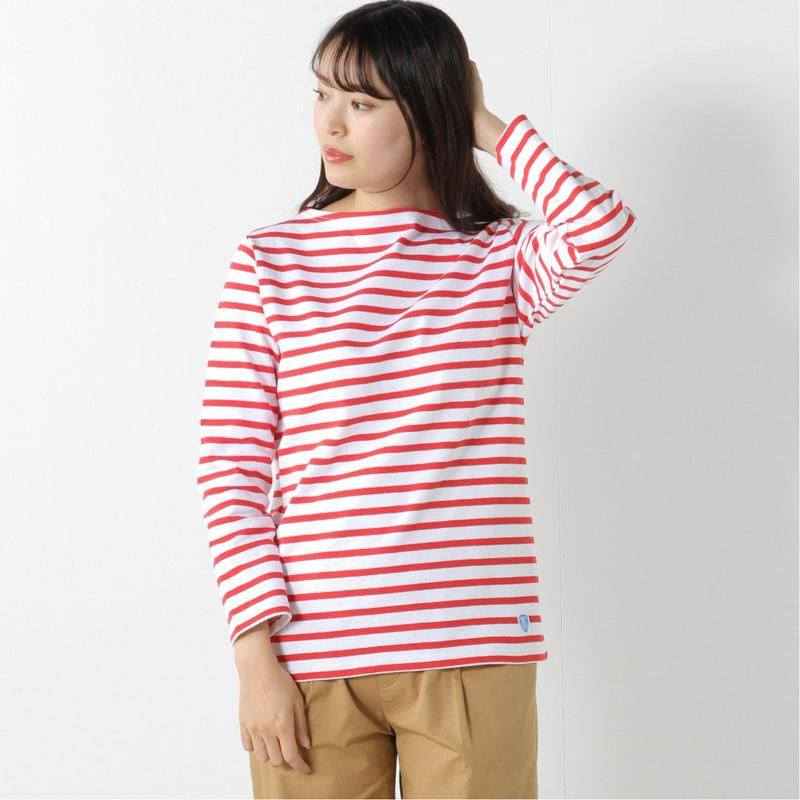コットンロードバスクＴシャツ（オーシバル／ORCIVAL）