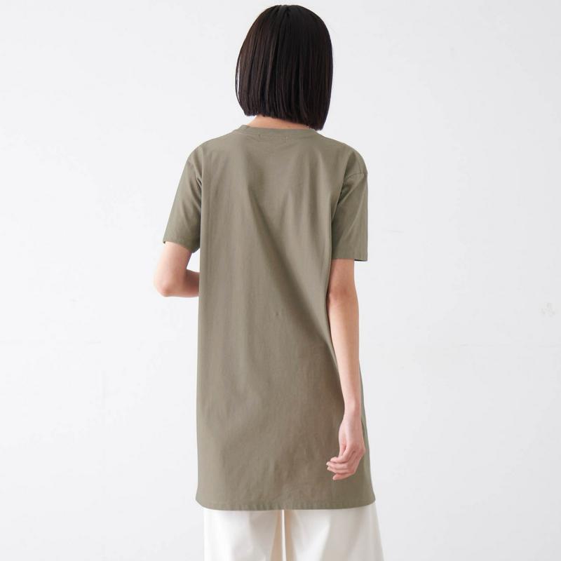綿１００％チュニックプリントＴシャツ【Ｓ～６Ｌ】（ベティスミス／Betty Smith）