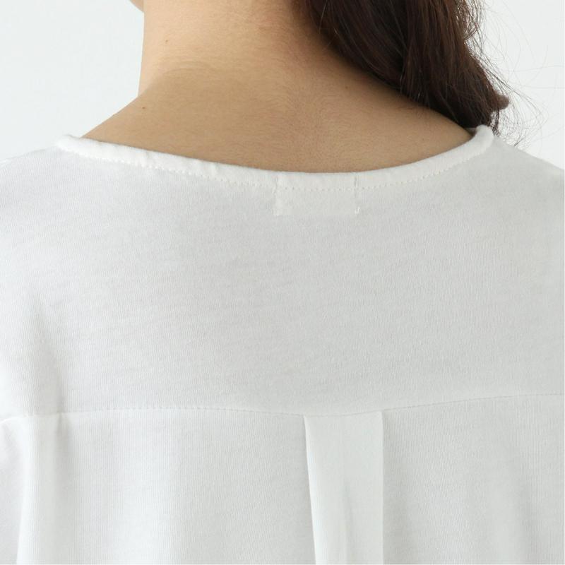 【ｎｏｊｅａｎ】前身刺繍布帛レイヤードＴシャツ【Ｍ～５Ｌ】（ノージーン/NO JEAN）