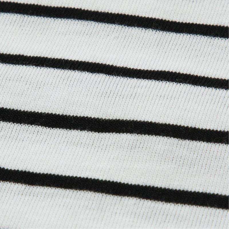 天竺ボーダー切替ドルマンＴシャツ【Ｍ～３Ｌ】