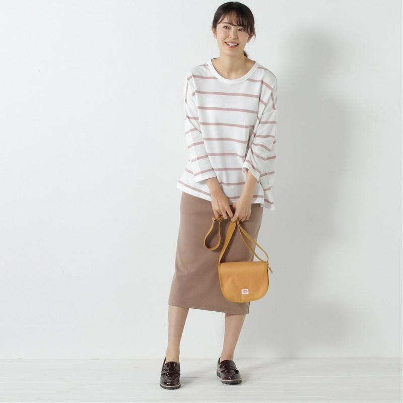 ９分袖ボーダーＢＩＧＴシャツ【Ｍ～５Ｌ】（ノージーン/NO JEAN）