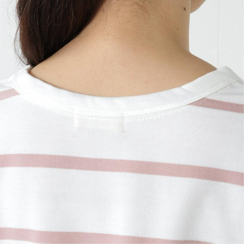 ９分袖ボーダーＢＩＧＴシャツ【Ｍ～５Ｌ】（ノージーン/NO JEAN）